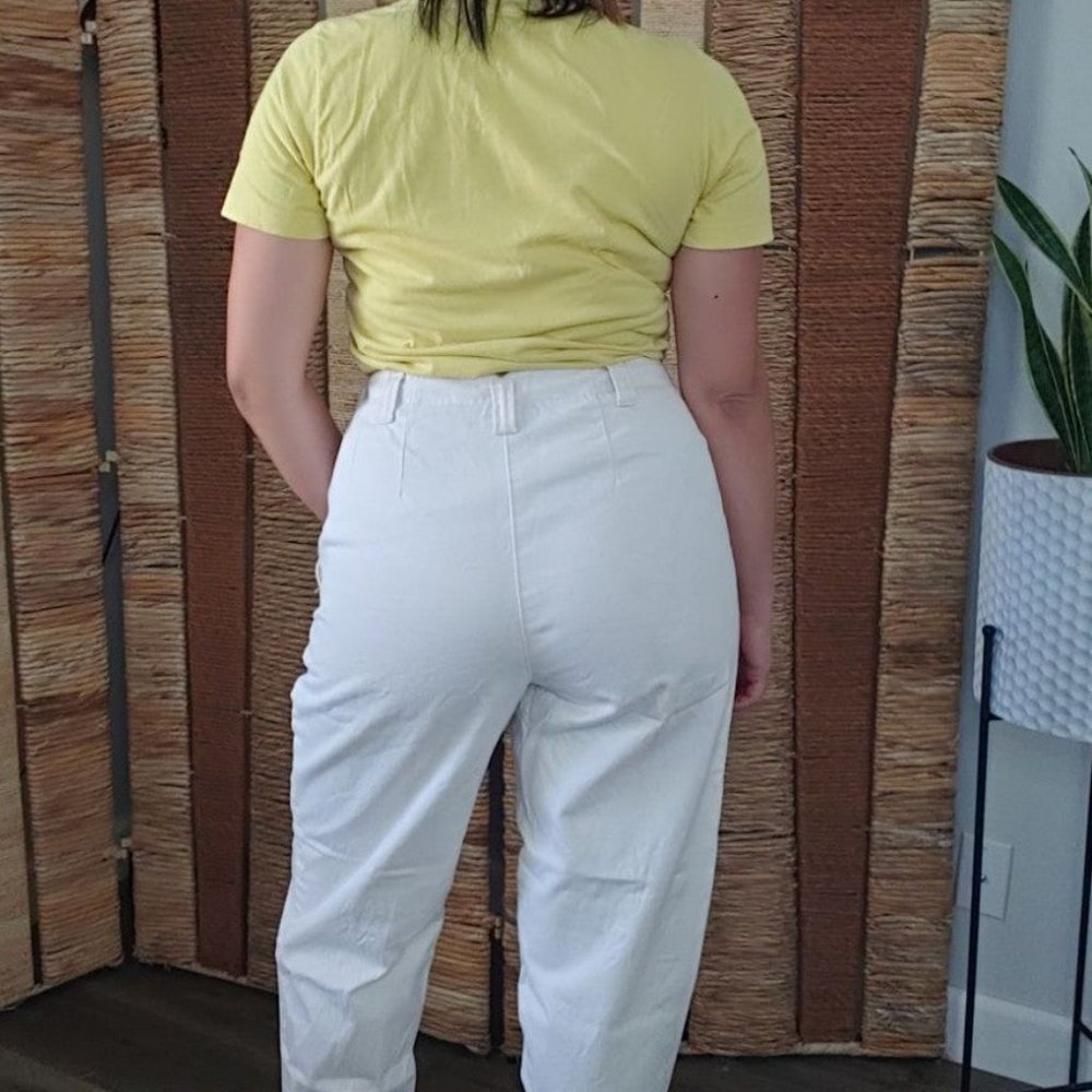 ❤️SOLD❤️Vintage Dockers HighWaist Pleated Tapered Leg Cuffed - Picture 6 of 6
